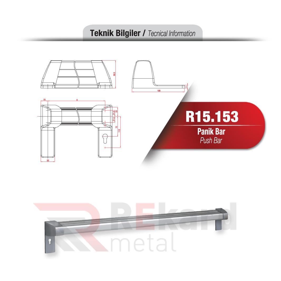 Rekard Metal | R15.153 Panik Bar